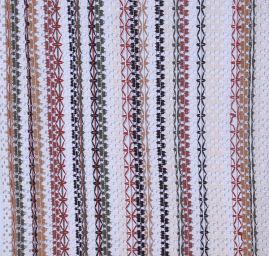 Efektní pletenina síť imitace háčkované krajky