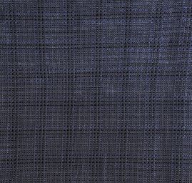 Samet pružný vzor Esterházy modrostřírbný