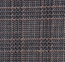 Samet pružný vzor Esterházy hnědostříbrný