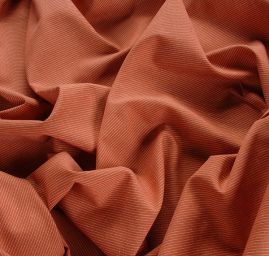 Bavlněné plátno jemné poružek bílohnědý