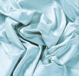 Šantung jednobarevný světle modrý II.jakost