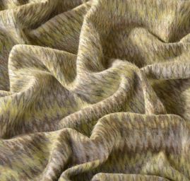 Efektní úplet s moherový vlasem zelený