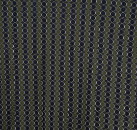 Vlněný efektní úplet zeleno černý