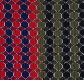 Vlnený efektné úplet sedem farieb