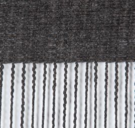 Efektní pletenina síť tmavě šedá