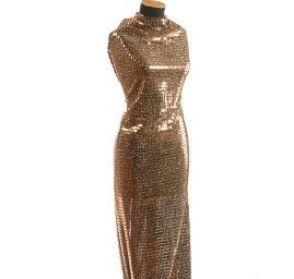 Úplet s flitry ve tvaru obdelníku