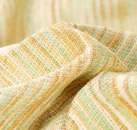 Látka Art Fabrics vlna směs melír zelená/khaki