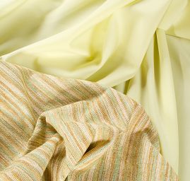 Látka Art Fabrics vlna směs melír zelená/khaki