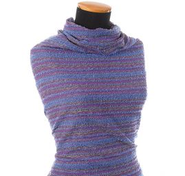 Látka Art Fabrics vlněné buklé fialová