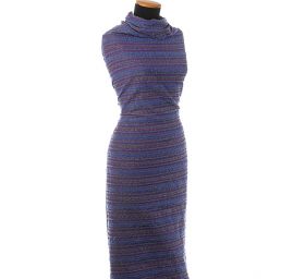 Látka Art Fabrics vlněné buklé fialová