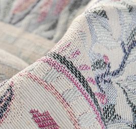 Dekorační tkanina secese Mucha