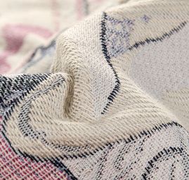 Dekorační tkanina secese Mucha