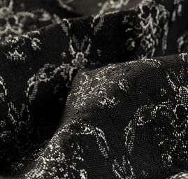 Žakárová dekoračné tkanina Art Fabrics Girlandy