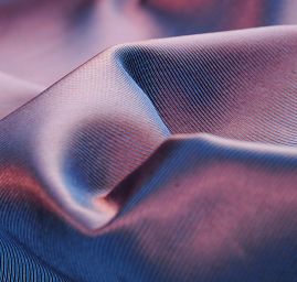 Taft keprový proužek šanžán fialovomodrý