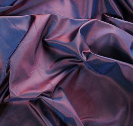 Taft keprový proužek šanžán fialovomodrý