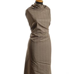 Riflovina proužek sv.hnědá/slonová kost