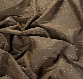 Riflovina proužek sv.hnědá/slonová kost