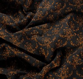 Žakárová dekorační tkanina MarLen Girlandy