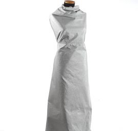 Lamé žakár bílostříbrný