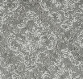 Replika historické látky Marlen Figaro šedá