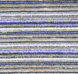 Látka Art Fabrics vlna směs proužky modrá/fialová