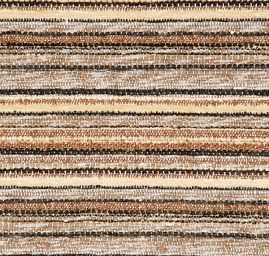 Látka vlněná kostýmovka proužek hnědá/černá