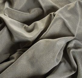 Lamé šedozlaté Art Fabrics