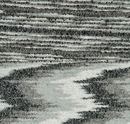 Látka Art Fabrics vlna směs buklé černá/bílá/šedá 