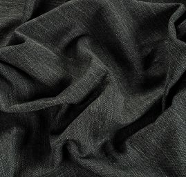 Len směs imitace buretu Art Fabrics zelenošedá