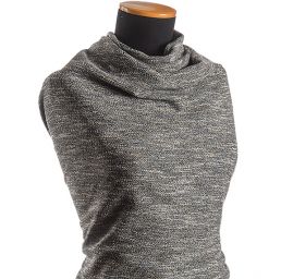 Kostýmovka imitace buretu Art Fabrics modrý melír