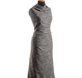 Kostýmovka imitace buretu Art Fabrics modrý melír