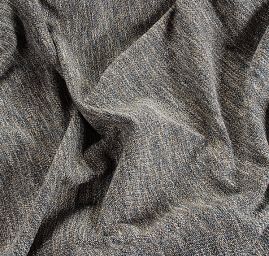 Kostýmovka imitace buretu Art Fabrics modrý melír