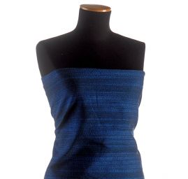 Kostýmová látka Art Fabrics imitácia ľanu modrá