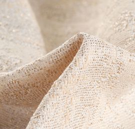 Replika historické látky Art Fabrics Medailon béžovozlatá