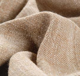 Len viskoza směs Art Fabrics režný tmavý