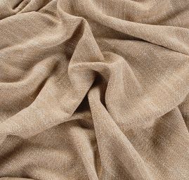 Len viskoza směs Art Fabrics režný tmavý