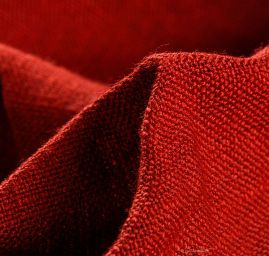 Kostýmová látka Art Fabrics imitácia ľanu červená