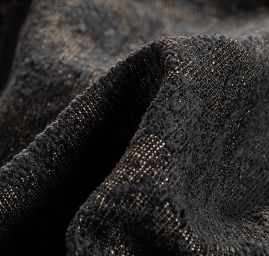 Replika historické látky Art Fabrics Rozálie zlatohnědá