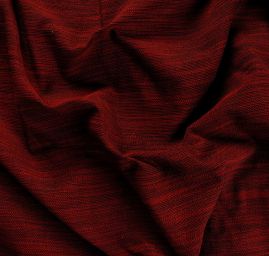 Kostýmová látka Art Fabrics tenká tmavá červené