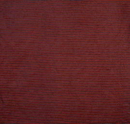 Žinylková látka vzor proužků široké červenomodrá