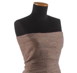 Kostýmová látka Art Fabrics melír staroružová silná