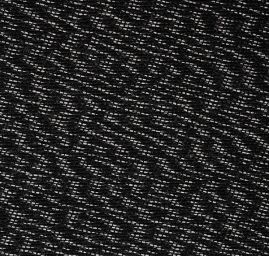 Kostýmová látka Art Fabrics tvíd moaré černobílý