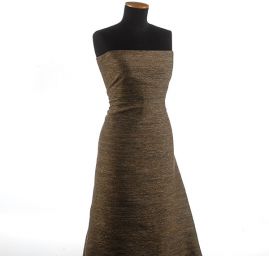 Kostýmová látka Art Fabrics zelenohnědá