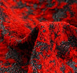 Replika historické látky Art Fabrics Rozálie šedomodrá