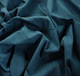 Kostýmová látka bavlna směs Art Fabrics modrá