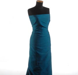 Viskoza len látka Art Fabrics modrá