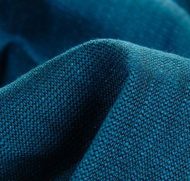 Viskoza len látka Art Fabrics modrá