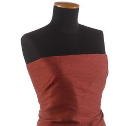 Kostýmová látka bavlna ľan Art Fabrics tehlová