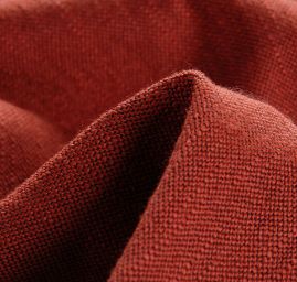 Kostýmová látka bavlna len Art Fabrics cihlová