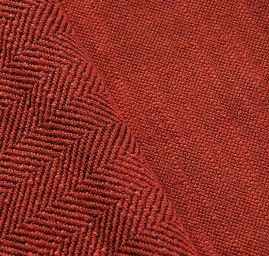 Kostýmová látka bavlna len Art Fabrics cihlová